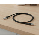 BIOND USB To Type-C Nylon Cable 1 Metre - Black (BGG-NY-TC)