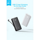 Anker Zolo Power Bank 20000mAh 22.5W With Built-in USB-C Cable - White (A110EH21)