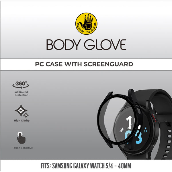 Body Glove PC Case With Screenguard - Samsung Galaxy Watch5 / Galaxy Watch4 40mm