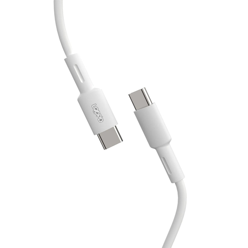 LOOP'D Lite Type-C To Type-C Cable 60W - 1 Meter